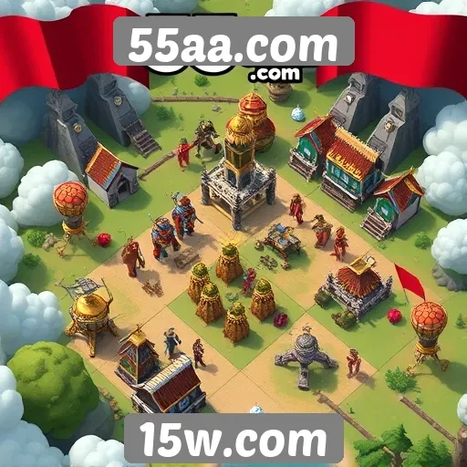 Jogo de estratégia em tempo real no 55aa.com