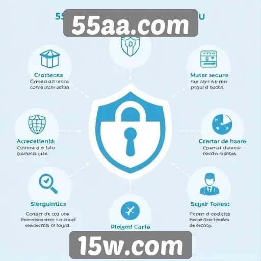 Atributos de segurança e privacidade no 55aa.com